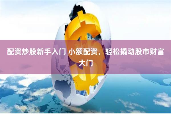 配资炒股新手入门 小额配资，轻松撬动股市财富大门