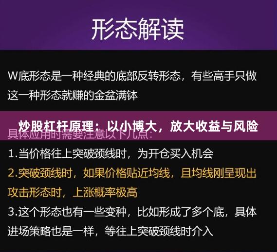 炒股杠杆原理：以小博大，放大收益与风险