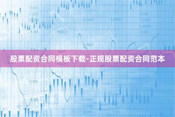 股票配资合同模板下载-正规股票配资合同范本